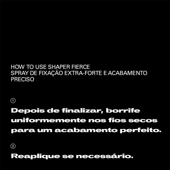SPRAY FIXADOR SEB SHAPER FIERCE 300ML